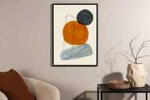 Plakat Venture Design Akmenys, 70 x 100 cm, beež
