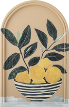 Pilt Bloomingville Limone, 33 x 51 cm, kollane