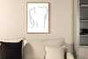 Plakat Venture Design naistele, 50 x 70 cm, valge