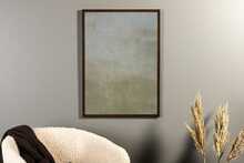 Plakat, maalitud kunst VENTURE DESIGN 30x40 cm, roheline