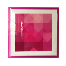 Seinapilt Home4you WALLY 80x80 cm, roosa, akrüül