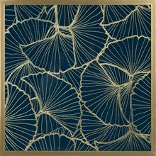 Pilt Eurofirany LIMITED COLLECTION MUSA3, 53 x 53 cm, tumesinine/kuldne