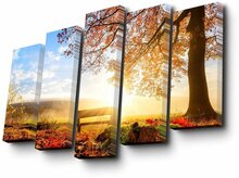 Viieosaline reproduktsioon Wallity 5PUC-030, 50 x 82 cm