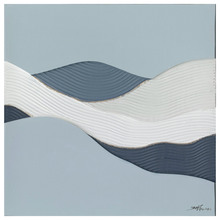 Õlimaal Home4you 100x100 cm, abstraktne meri
