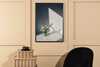 Plakat lilled VENTURE DESIGN 50 x 70 cm, valge