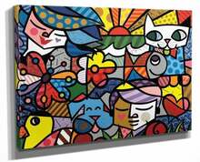 Reproduktsioon lõuendil Wallity Mioli Decor DC339, 40 x 30 cm