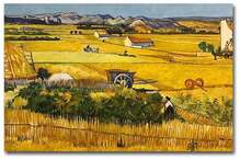 Reproduktsioon lõuendil Wallity FAMOUSART-12, 70 x 45 cm
