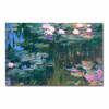 Seinareproduktsioon lõuendil Wallity Claude Monet FAMOUSART-048, 70 x 45 cm