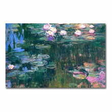 Seinareproduktsioon lõuendil Wallity Claude Monet FAMOUSART-048, 70 x 45 cm