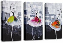 3-osaline lõuendipilt Wallity Majestic UC033, 66 x 45 cm