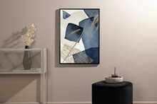 Plakat sinine koos vaibaga VENTURE DESIGN, 70 x 100 cm, ahvipoiss