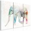Reproduktsioon Artgeist Painted Elephant DKNW0083-DKX, 120 x 80 cm, 3 osa