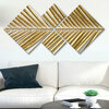 Dekoratiivne MDF pildikomplekt Wallity 4MDF2230186, 40 x 40 cm, 4 tk