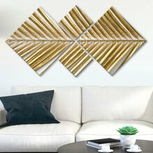 Dekoratiivne MDF pildikomplekt Wallity 4MDF2230186, 40 x 40 cm, 4 tk