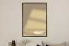 Plakat Venture Design Window light, 21 x 30 cm, kollane