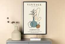 Plakat Vintage Venture Design 50 x 70 cm, beež