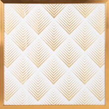 Reproduktsioon Eurofirany LIMITED COLLECTION BLANCA2, 53 x 53 cm, valge / kuldne