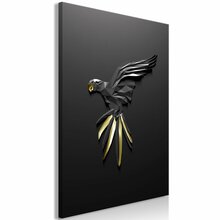 Reproduktsioon Artgeist Black Parrot MDF02, 40 x 60 cm