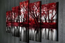 Reproduktsioon lõuendil Wallity Mioli Decor BC007, 105 x 70 cm, 5-osaline