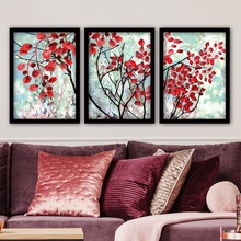 Kolmeosaline reproduktsioon Wallity 3SC119, 35 x 45 cm