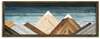 Dekoratiivne raamitud MDF pilt Wallity TAH107, 120 x 40 cm, 3 tk