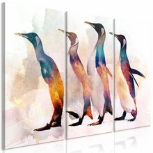 Reproduktsioon Artgeist Penguin Wandering DKNW0082-DKX, 120 x 80 cm, 3 osa