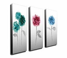 Dekoratiivne pilt lõuendil Wallity CU17, 20 x 70 cm, 3 osa
