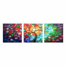 Kolmeosaline reproduktsioon Wallity PMDR0221, 30 x 30 cm