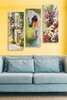 Seinakaunistus Wallity Mioli Decor MDF0011, 20 x 50 cm, 3 osa