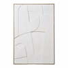 Pilt House Nordic Madeline Relief 60 x 90 cm, valge