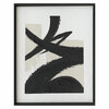 Pilt raamiga FRAME must joon, 40 x 50 cm