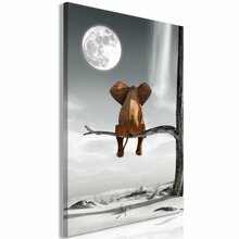 Reproduktsioon Artgeist Elephant and Moon DKNW0333XXL, 80 x 120 cm