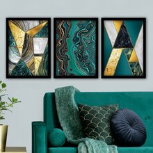Kolmeosaline reproduktsioon Wallity Mioli Decor 3SC37, 35 x 45 cm