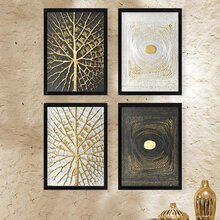 Neljaosaline reproduktsioon Wallity Mioli Decor SET132, 34 x 44 cm