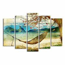 Viieosaline reproduktsioon Wallity Bonanza 5PATK-3, 105 x 70 cm