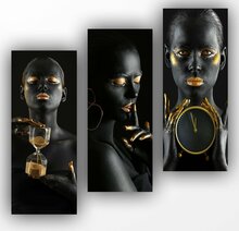 Kolmeosaline reproduktsioon Wallity, 50 x 70 cm, 3 tk
