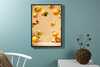 Plakat Sidrunid VENTURE DESIGN, 70 x 100 cm, beež