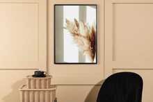 Plakat Pampas VENTURE DESIGN, 70 x 100 cm, beež