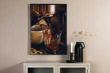 Plakat Venture Design baristas, 50 x 70 cm, pruun