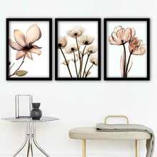 Kolmeosaline reproduktsioon Wallity Mioli Decor 3SC157, 35 x 45 cm