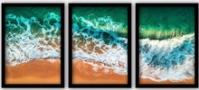 Kolmeosaline reproduktsioon Wallity 3SC31, 35 x 45 cm