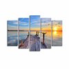 Viieosaline reproduktsioon Wallity 5PATK-49, 105 x 70 cm