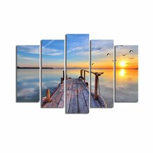 Viieosaline reproduktsioon Wallity 5PATK-49, 105 x 70 cm