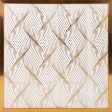 Reproduktsioon Eurofirany LIMITED COLLECTION BLANCA3, 53 x 53 cm, valge / kuldne