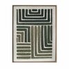 Seinapilt ART Home4you WALLY, 60 x 80 cm, roheline labürint 2