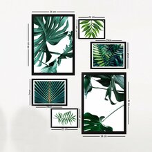 Pilt Wallity Mioli Decor SET003, 34 x 44 cm, 6-osaline