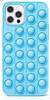 Silikoonümbris Fusion Accessories Pop It, Apple iPhone 12/12 Pro, sinine