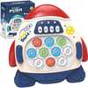 Woopie POP IT, elektrooniline antistress rakett, punane
