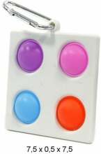 Mocco MO-BB-KEY-WH Pop It mänguasi