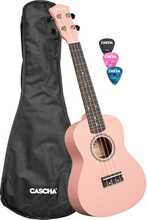 Kontsertukulele Cascha CUC107, roosa